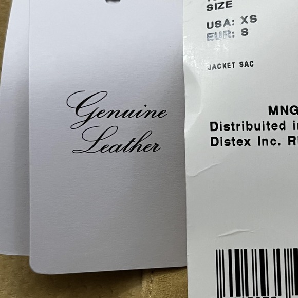 MNG Mango Leather Jacket Womens XS Tan Suede Belted Snap Front Shacket 53065708 - Picture 12 of 16